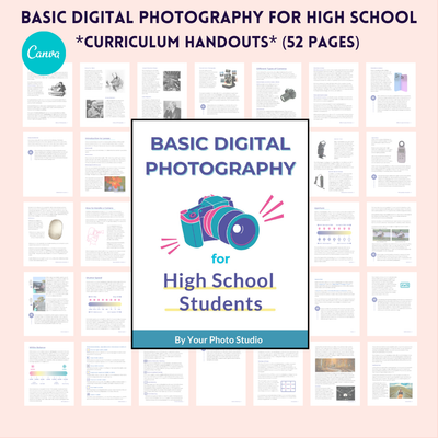 High School Photography Curriculum Bundle