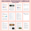 High School Photography Curriculum Bundle