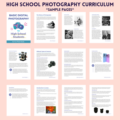 High School Photography Curriculum Bundle