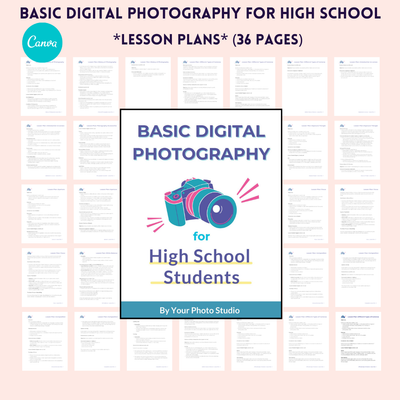 High School Photography Curriculum Bundle