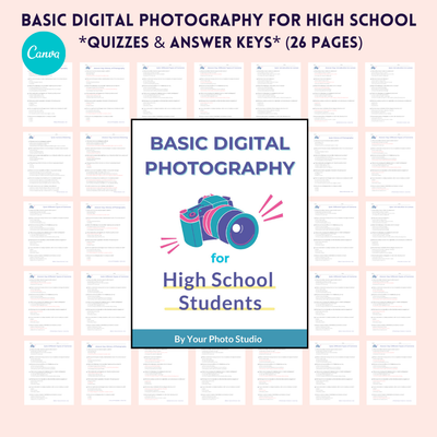 High School Photography Curriculum Bundle