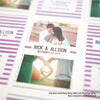 Wedding Marketing Card (Stripes)